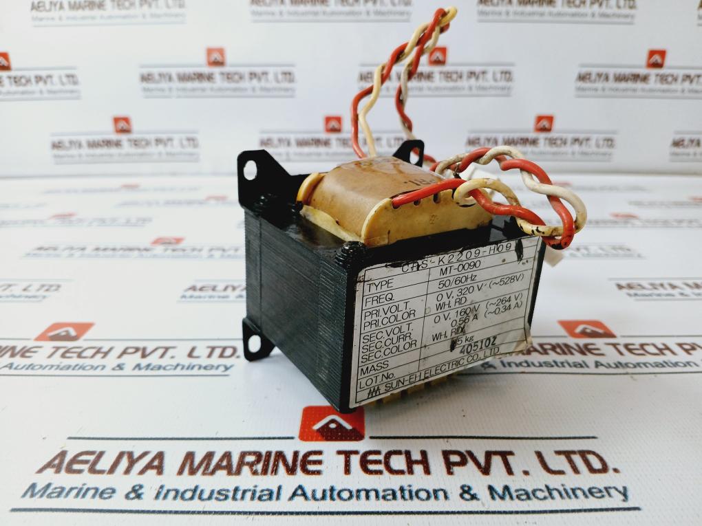 Sun-eh Electric Mt-0090 Transformer 50/60hz