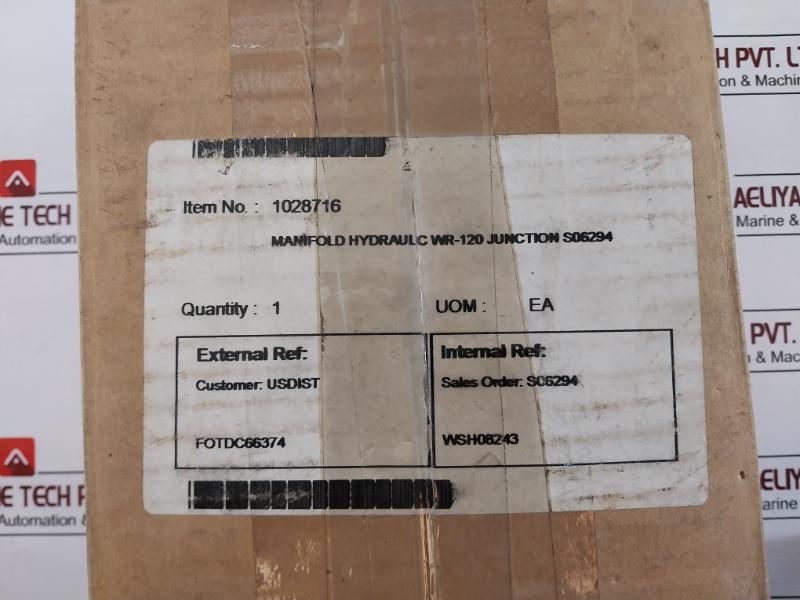 SUN HYDRAULICS 1028716 Hydraulic for WR-120 Iron/Junction B105 060 B03