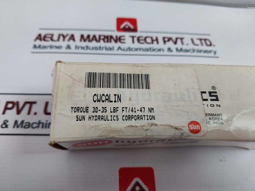 Sun Hydraulics Cwca-lin Vented Counterbalance Valve 30-35 Lbf Ft/41-47 Nm