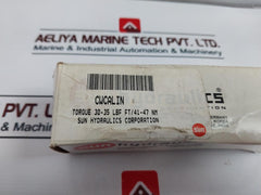 Sun Hydraulics Cwca-lin Vented Counterbalance Valve 30-35 Lbf Ft/41-47 Nm