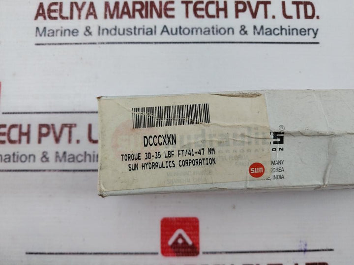 Sun Hydraulics Dccc-xxn Valve 19237749