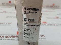 Sun Hydraulics Pressure Relief Valve Rpic-lcn