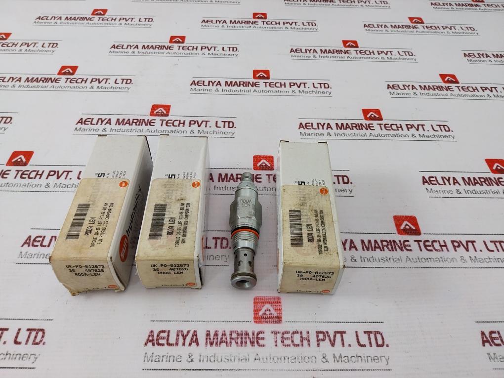 Sun Hydraulics Torque 30-35 Lbf Valve Ft/45-50 Nm, Uk-po-012673