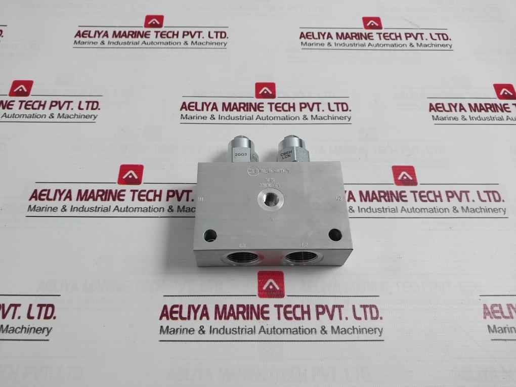 Sun Hydraulics Yhw Hydraulic Valve Manifold Block 2Bv4-g1