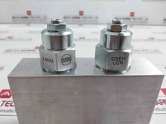 Sun Hydraulics Yhw Hydraulic Valve Manifold Block 2Bv4-g1