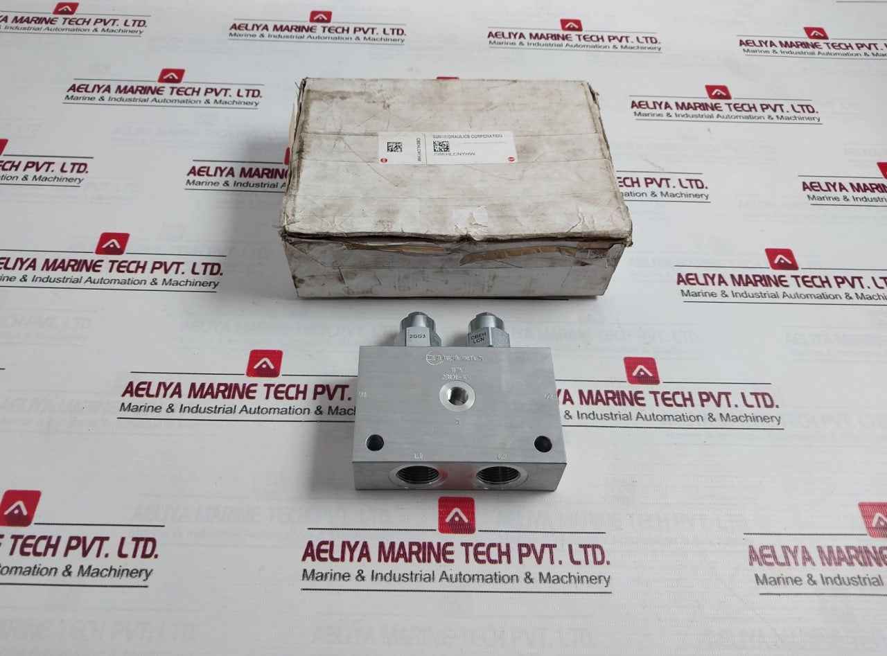 Sun Hydraulics Yhw Hydraulic Valve Manifold Block 2Bv4-g1