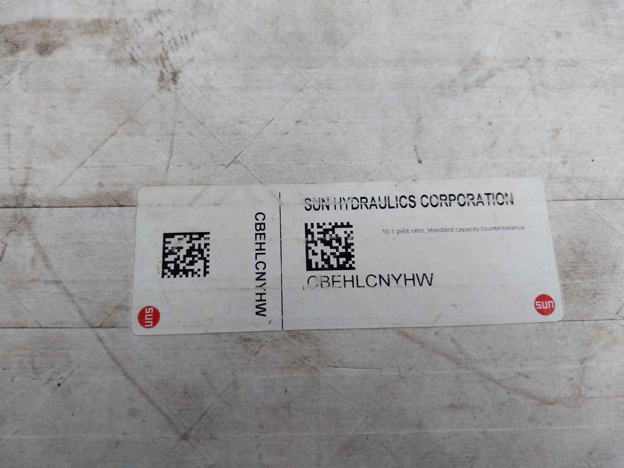 Sun Hydraulics Yhw Hydraulic Valve Manifold Block 2Bv4-g1