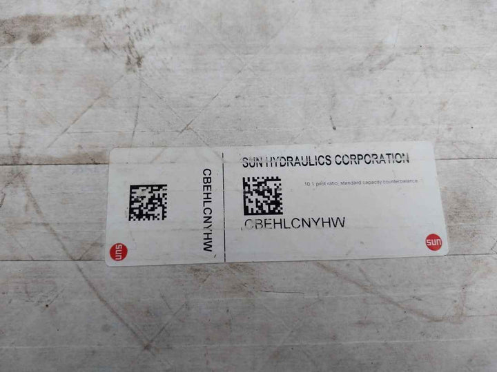 Sun Hydraulics Yhw Hydraulic Valve Manifold Block 2Bv4-g1