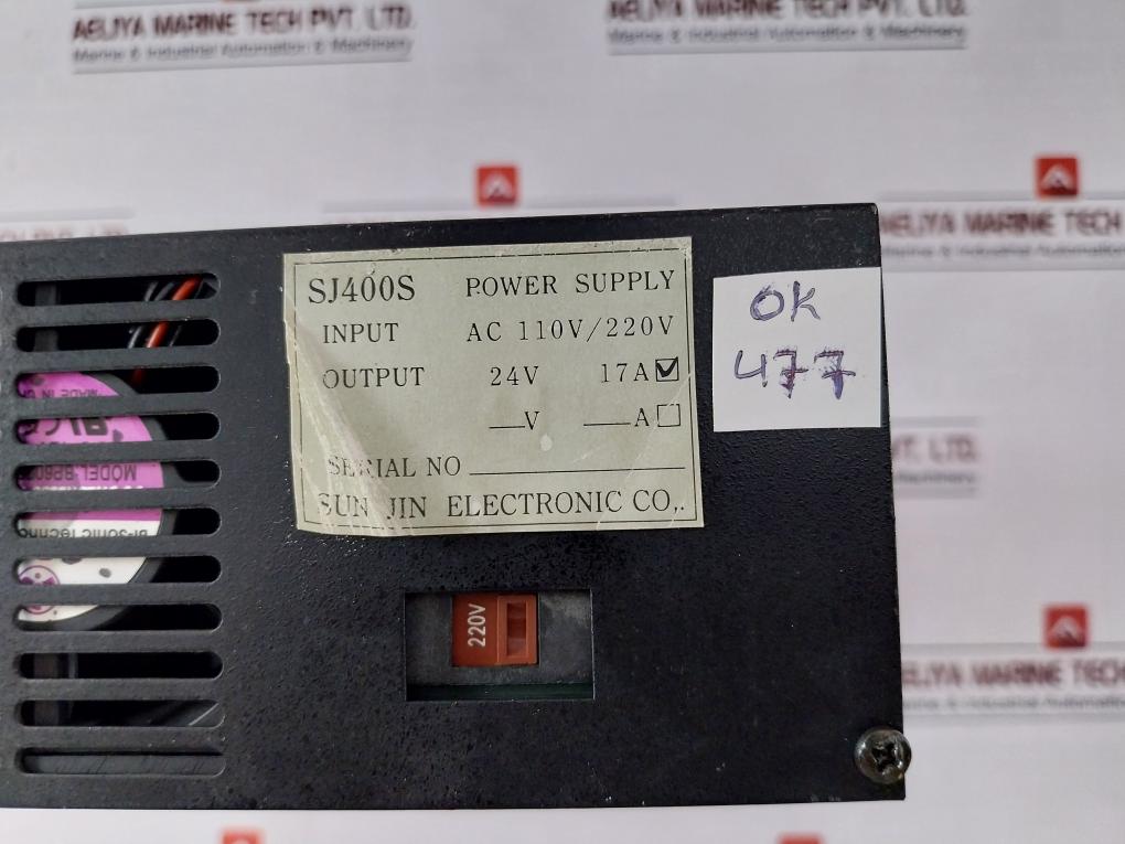 Sun Jin Sj400S Switching Power Supply Ac 110V/220V 17A