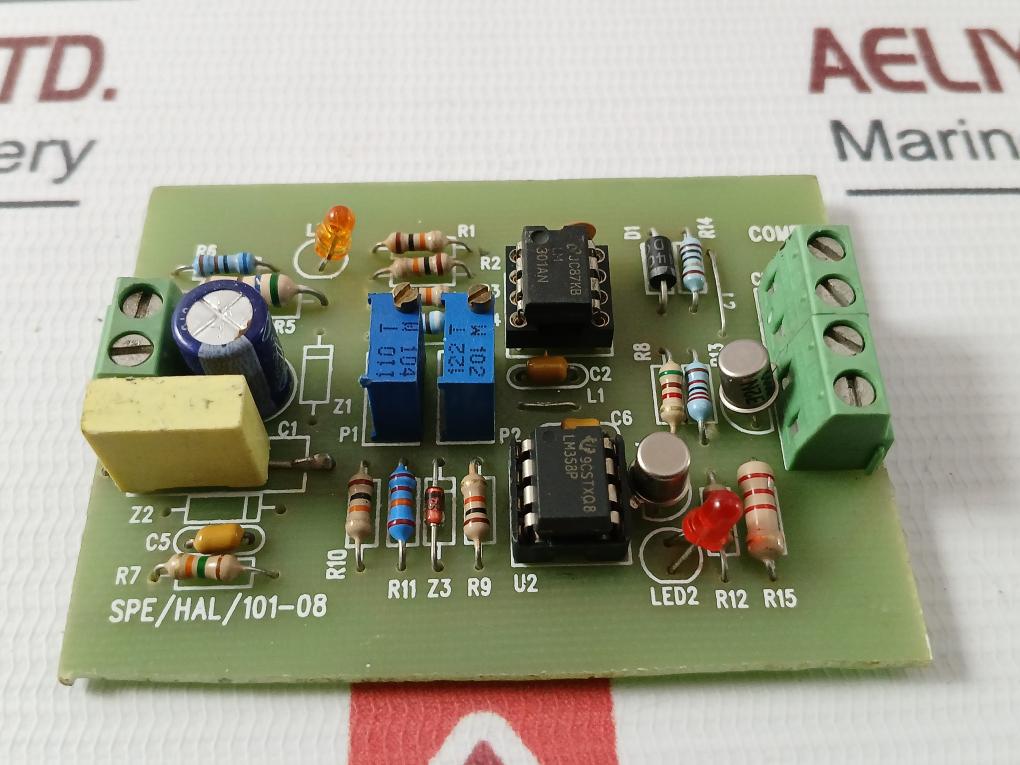 Sun Pacific Enterprises Spe/Hal/101-08 Printed Circuit Board