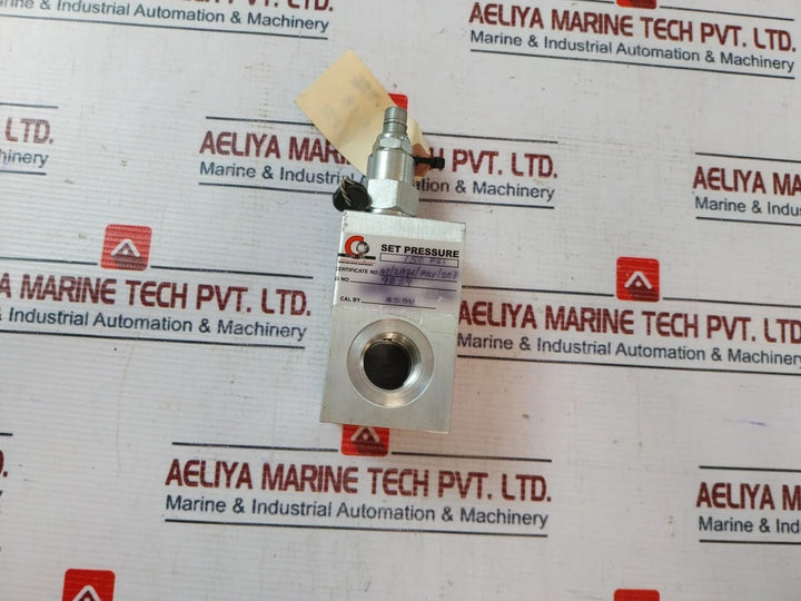 Sun Hydraulics Fev 9Bs9 Cartridge Valve