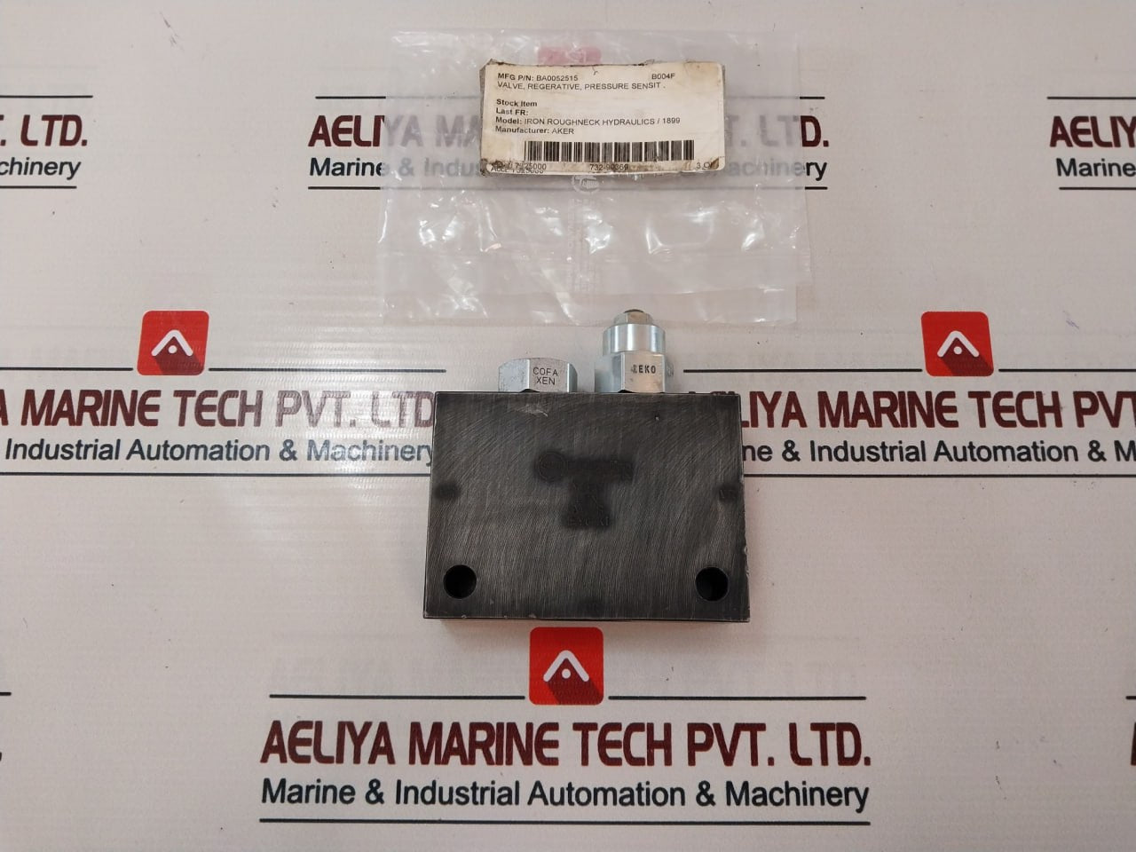 Sun Hydraulics Ydec-lbn-aw/S Regenerative Pressure Valve Ba0052515