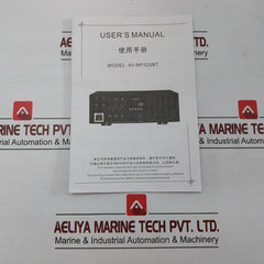 Av-mp325Bt Stereo Karaoke Mixer Amplifier Usb Sd Fm Bluetooth Sunbuck 220V