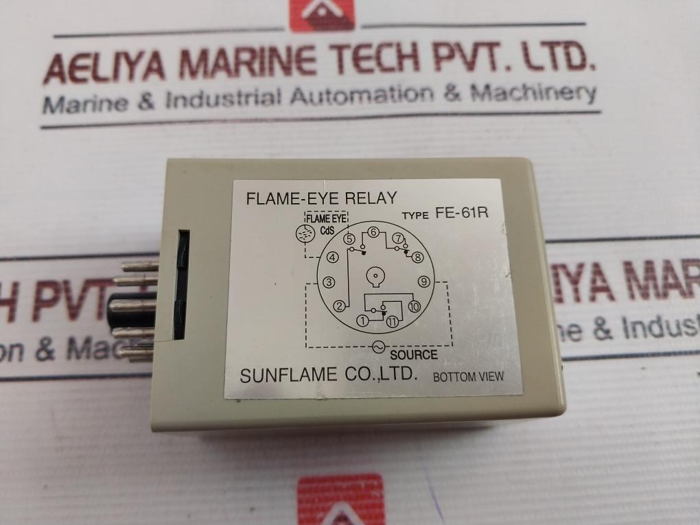 Sunflame Fe-61R Flame-eye Relay 200/220Vac