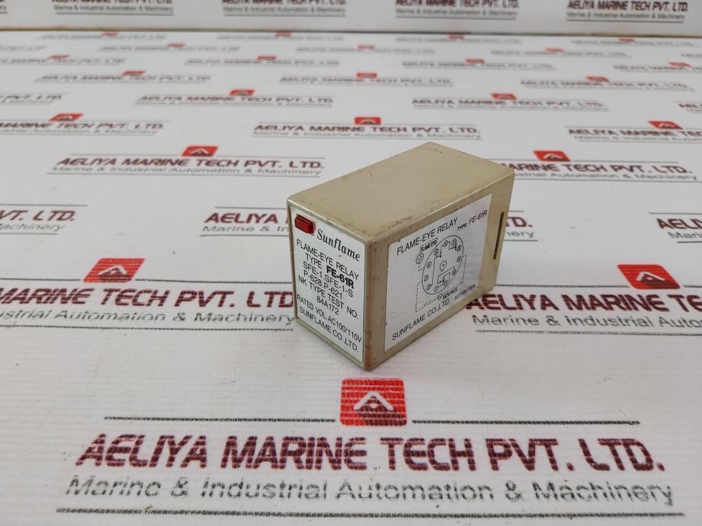 Sunflame Fe-61R Flame-eye Relay Ac100/110V 84A172 P-628.P-621