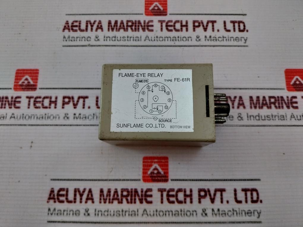 Sunflame Fe-61R Flame-eye Relay Ac100/110V 84A172 P-628.P-621