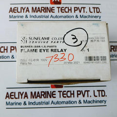 Sunflame Fe-61R Flame Eye Relay