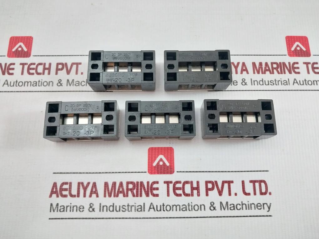 Sungho 3P 250V Terminal Block Sht-20-3