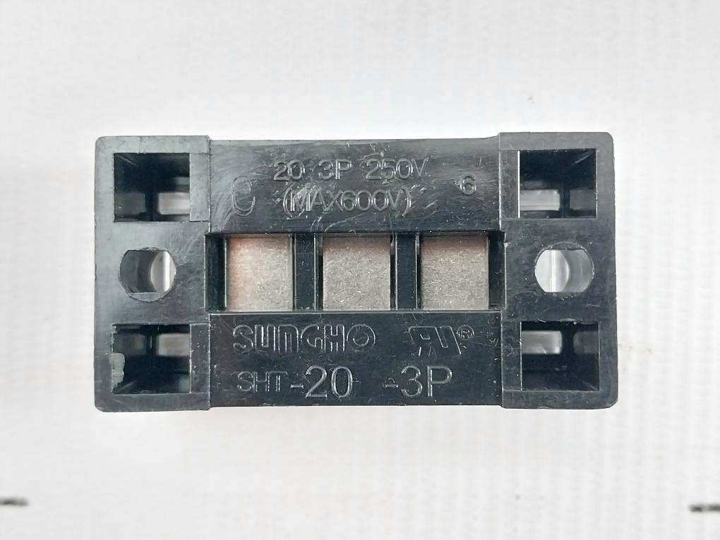 Sungho 3P 250V Terminal Block Sht-20-3