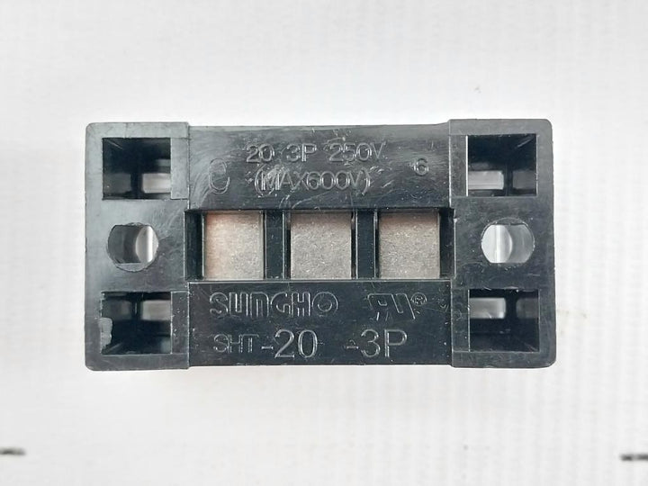 Sungho 3P 250V Terminal Block Sht-20-3