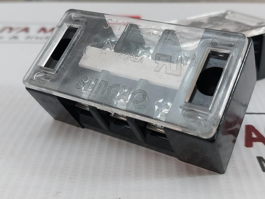 Sungho 3P 250V Terminal Block Sht-20-3