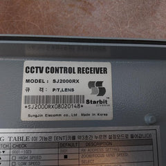 Sungjin Elecomm Sj2000Rx Cctv Camera Control Receiver Ccr-2000C, Lcu3006
