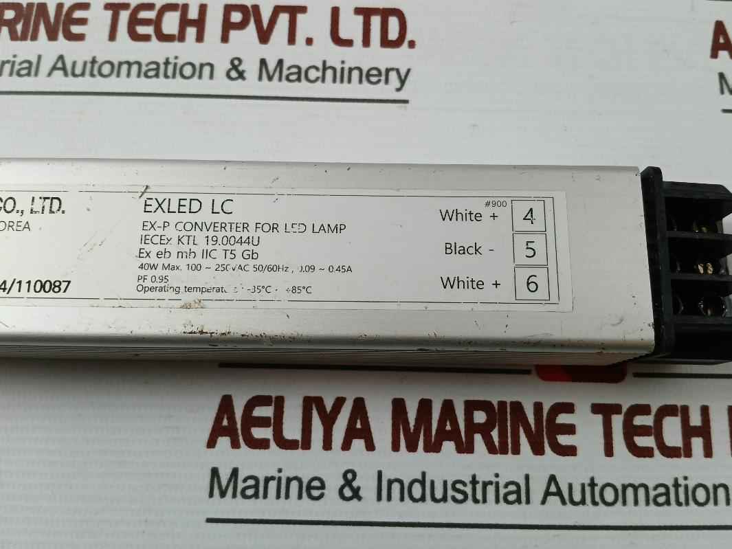 Sunil Elecomm Exled Lc Ex-p Converter For Led Lamp 40W Max 100-250Vac 50/60Hz