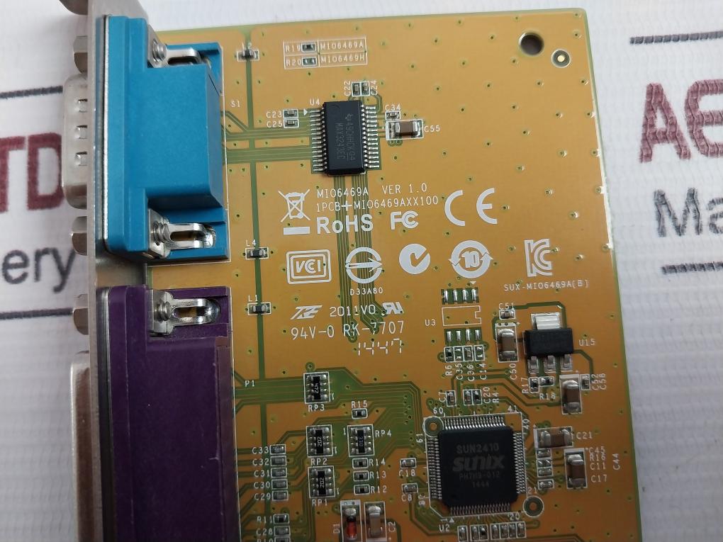 Sunix Mio6469A Serial Parallel Expansion Multi I/O Card 94V