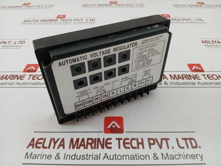 Sunjin Electronic 190-277Vac Automatic Voltage Regulator Avr-63S