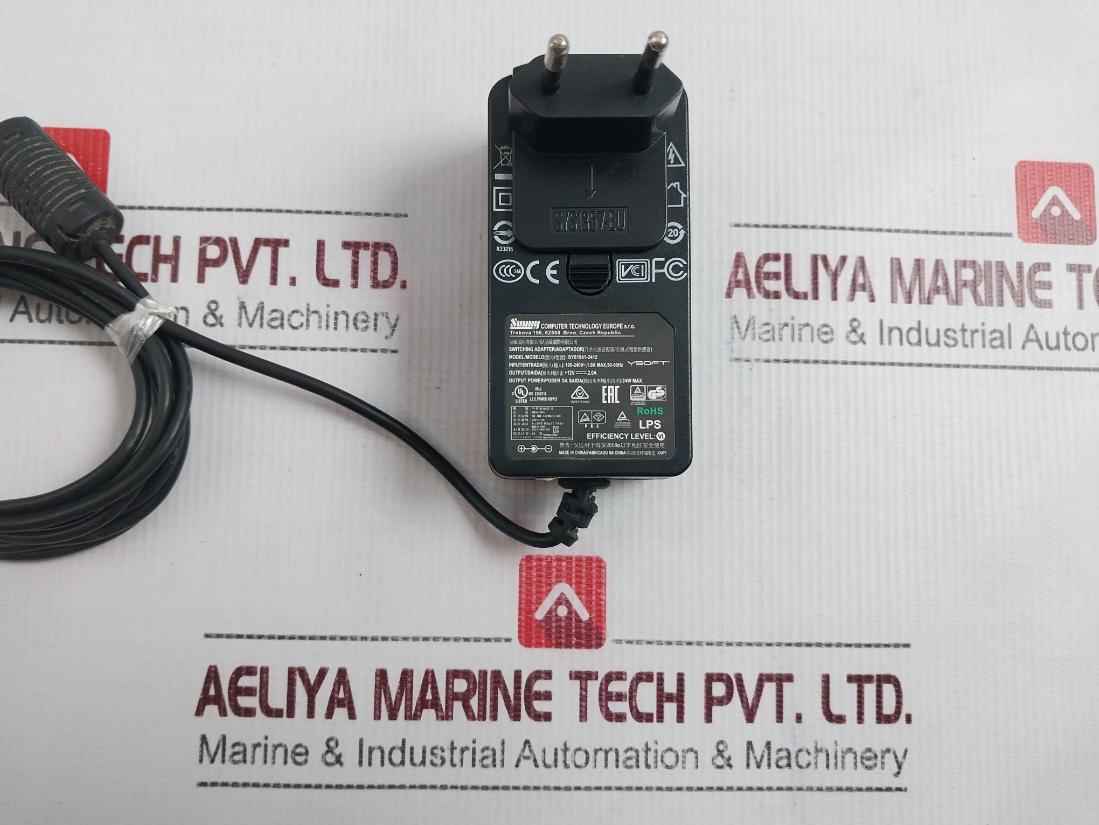 Sunny Sys1541-2412 Switching Dc Power Adapter 100-240V-, 1.0A Max, 50-60Hz