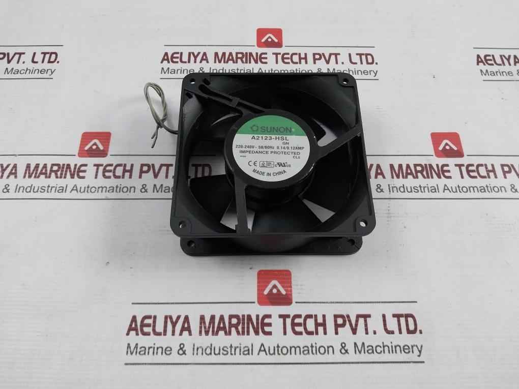 Sunon A2123-hsl Ac Axial Cooling Fan–220–240V, 50/60Hz