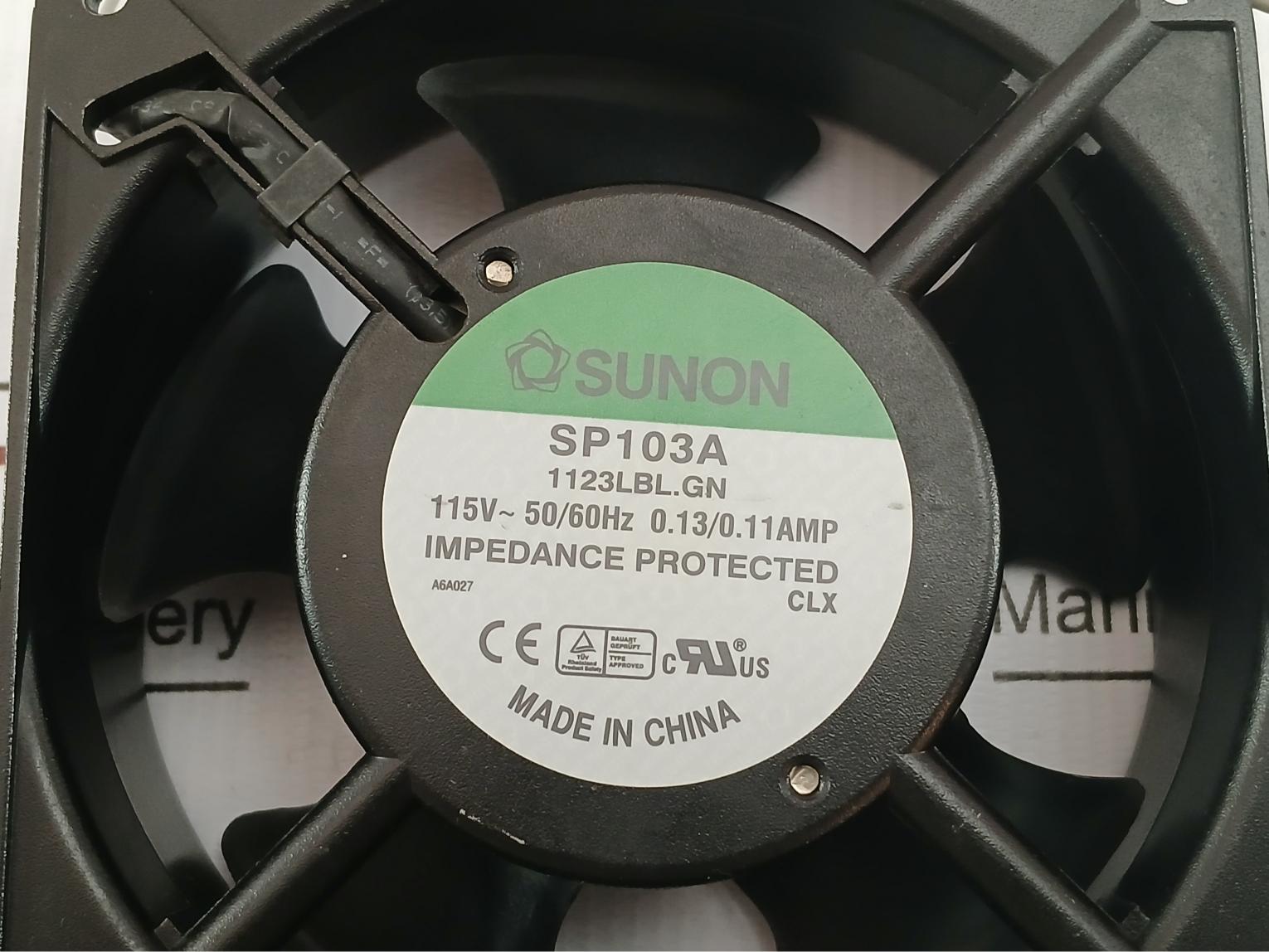 Sunon Axial Ac Fan Sp103A 115V 50/60Hz