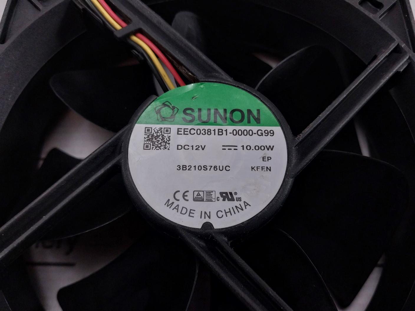 Sunon Eec0381B1-0000-g99 Cooling Fan Dc12V 10W