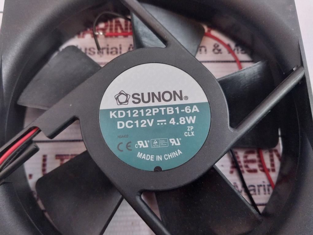 Sunon Kd1212Ptb1-6A Cooling Fan 12Vdc