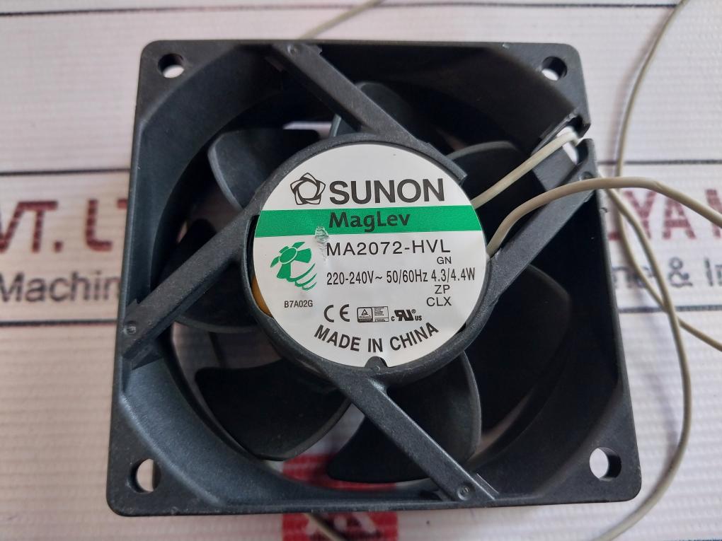 Sunon Ma2072-hvl Cooling Fan 220-240V~ 50/60Hz