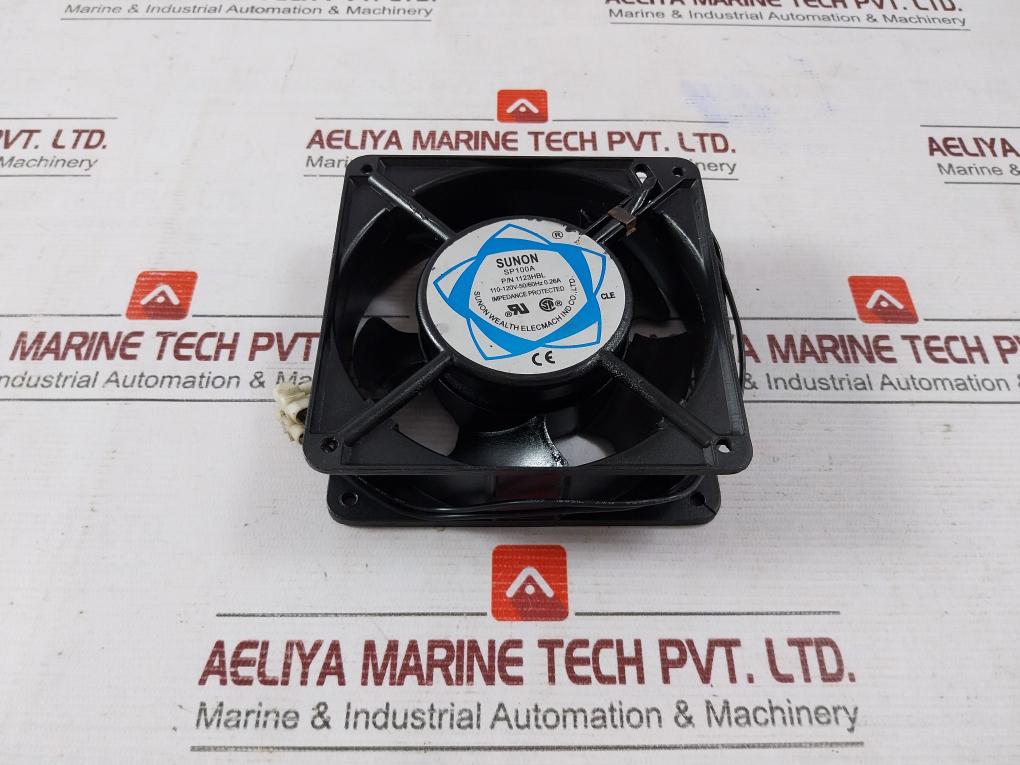 Sunon Sp100A Axial Fan 1123Hbl 110-120V-50/60Hz 0.26A