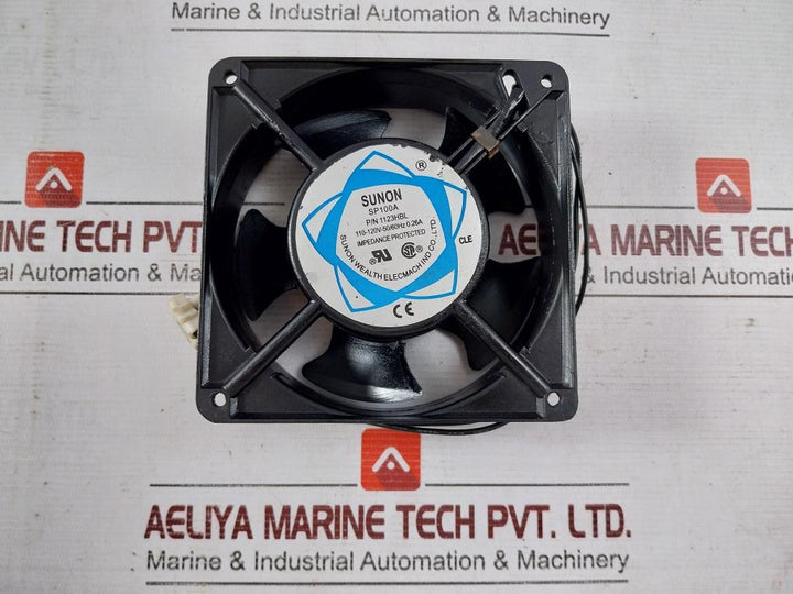 Sunon Sp100A Axial Fan 1123Hbl 110-120V-50/60Hz 0.26A