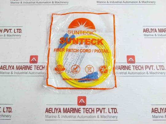 Sunteck Fiber Optic Cable Set 3-mtr Sc Duplex Stofsmdxpc 3 M