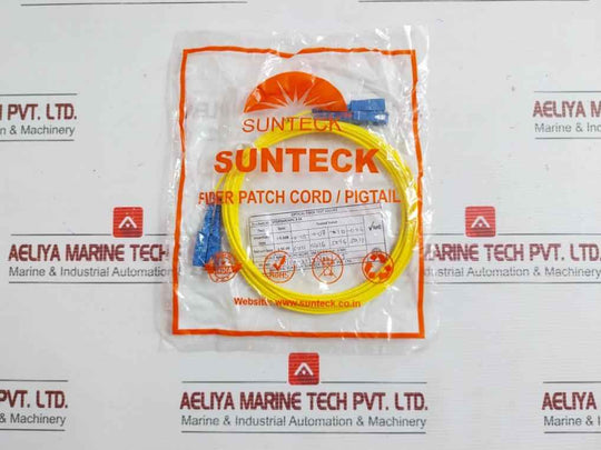 Sunteck Sc-pc Single Mode Fiber Patch Cord Cable Set Stofsmdxpc 3M