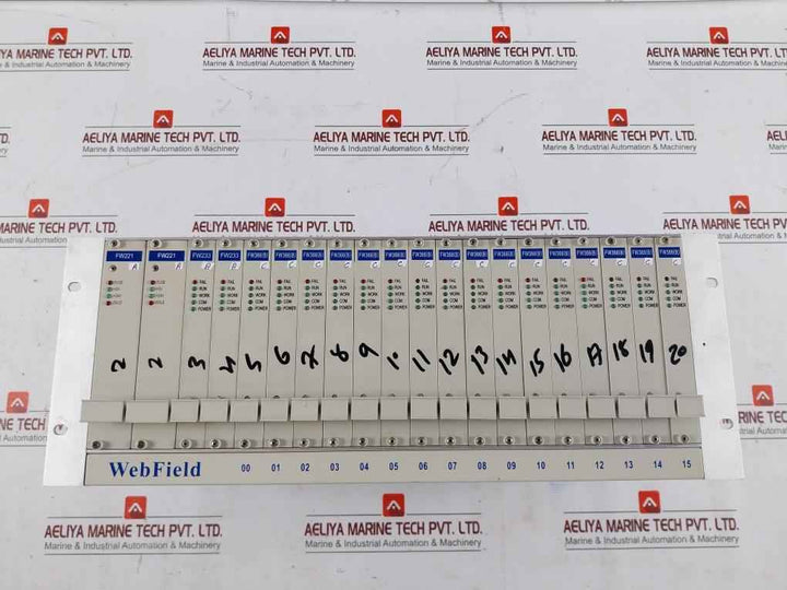 Supcon Fw221 Web Field I/O Rack With Various Modules V1.01 5V 24V