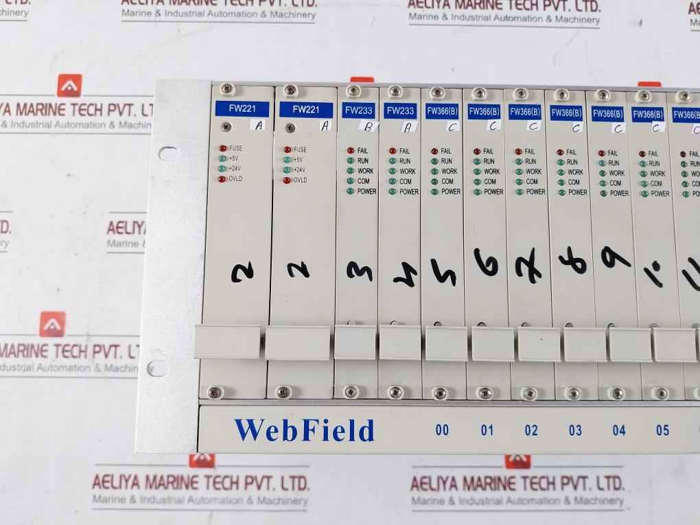 Supcon Fw221 Web Field I/O Rack With Various Modules V1.01 5V 24V