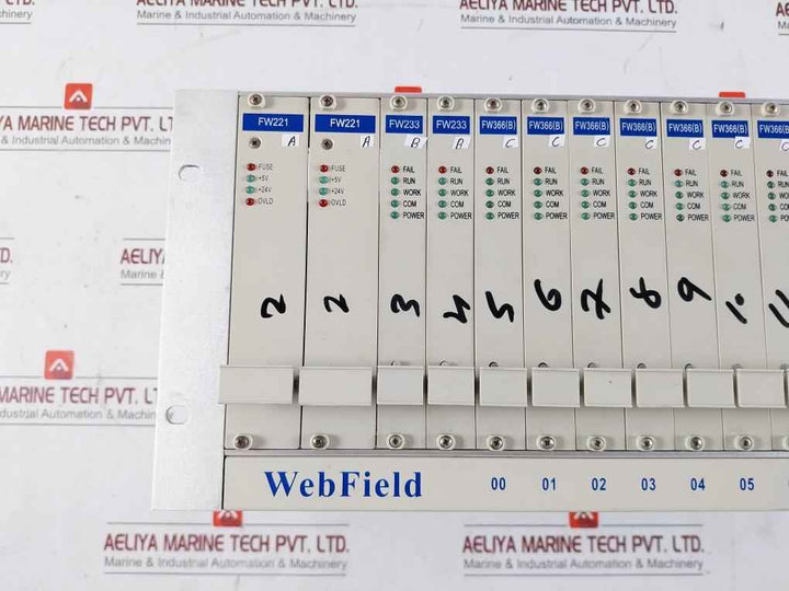 Supcon Fw221 Web Field I/O Rack With Various Modules V1.01 5V 24V