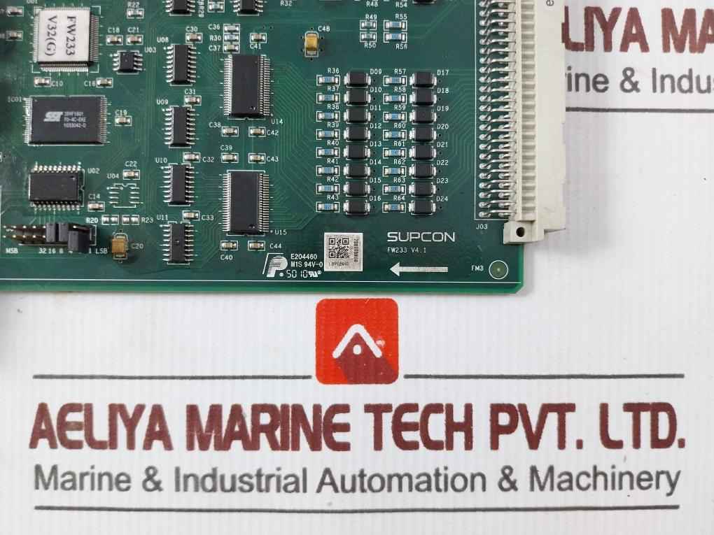 Supcon Fw221 Webfield I/O Base Pcb Rack Module 208000960Ler436Aa, 2080008U0