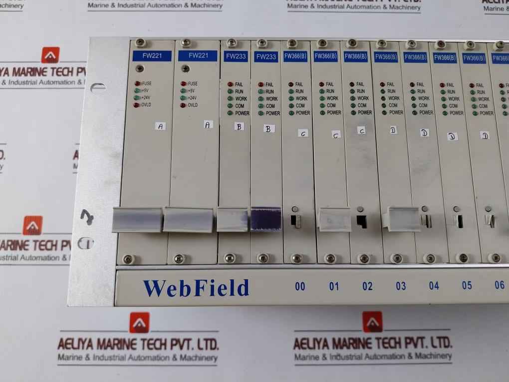 Supcon Fw221 Webfield I/O Base Pcb Rack Module 208000960Ler436Aa, 2080008U0