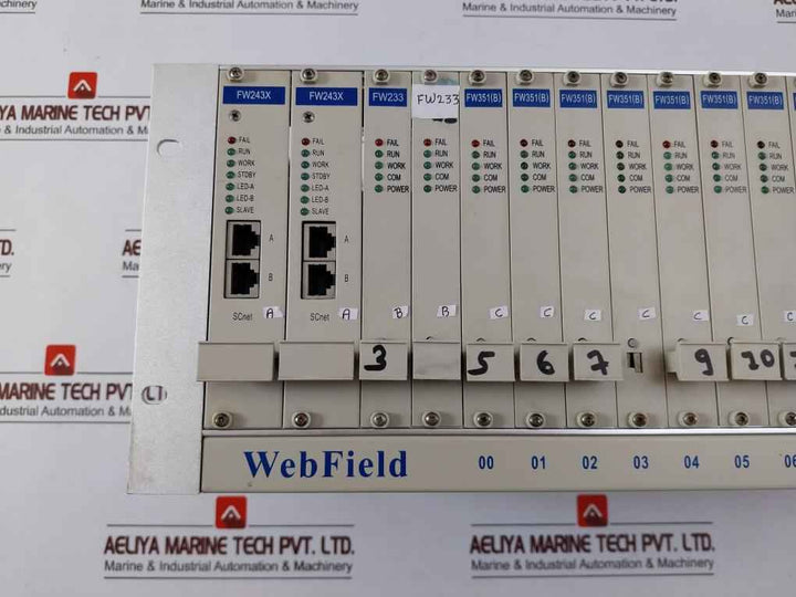 Supcon Fw243X Webfield Pcb Rack Module 2080008T4Lch053Cl, 2080008U0Lbp182Ig