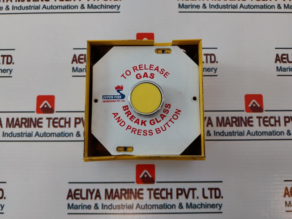 Super Fire Gas Release Press Button - Aeliya Marine Tech