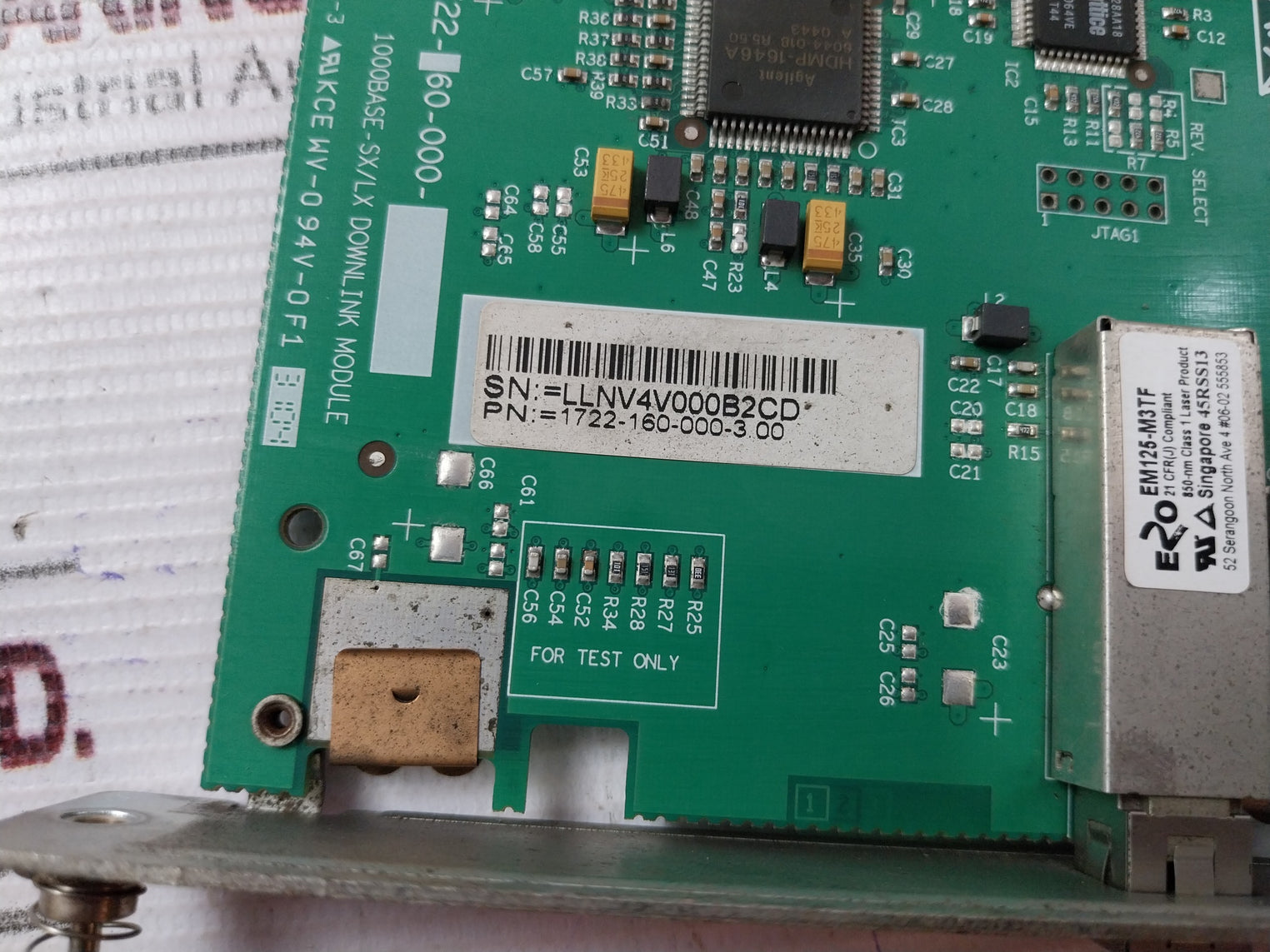 Super Stack 3C17221 1000Base-sx Switch Module