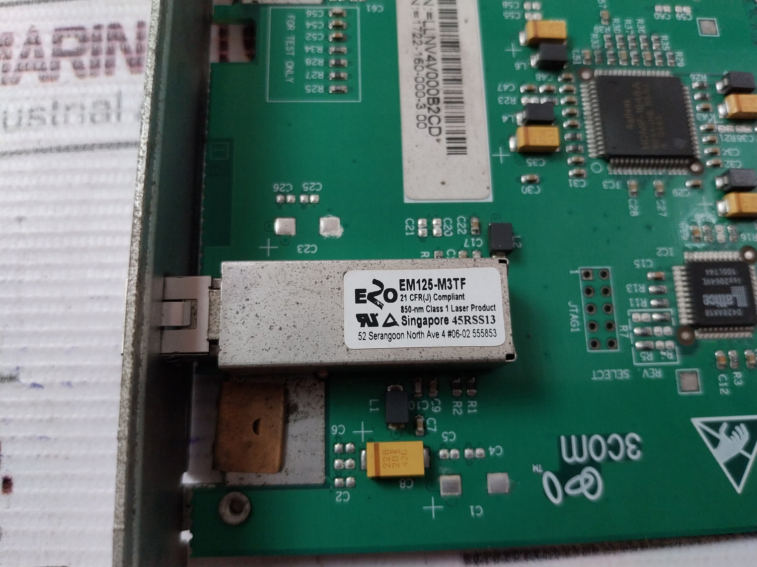 Super Stack 3C17221 1000Base-sx Switch Module