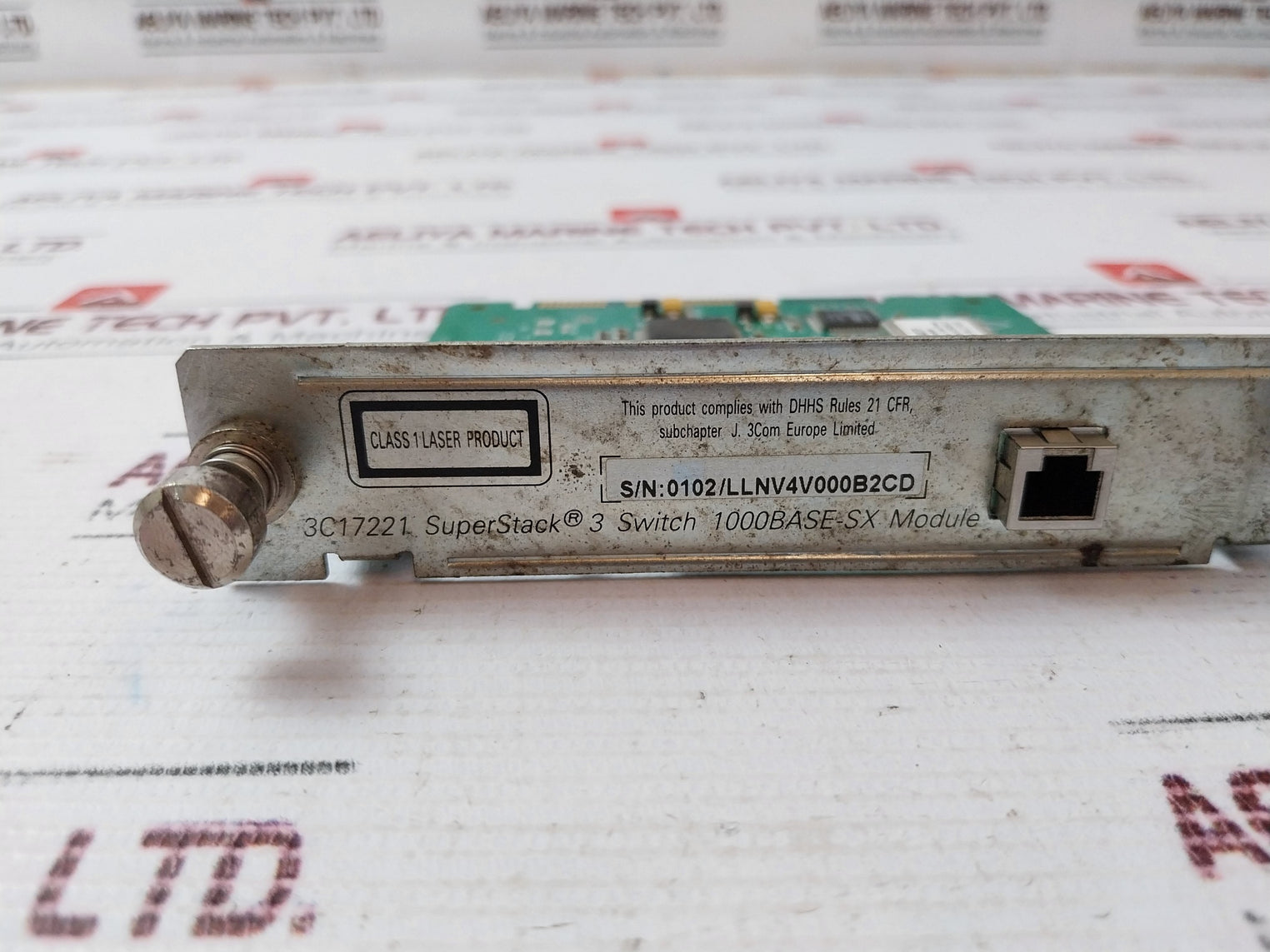 Super Stack 3C17221 1000Base-sx Switch Module