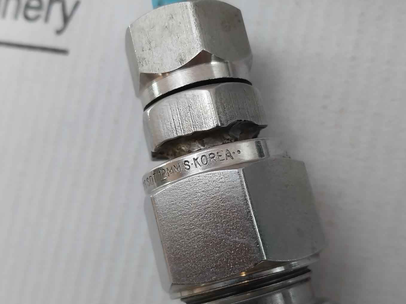 Superlok 316 S03 Tube Fitting 2 Meter 12Mm 10A/250V
